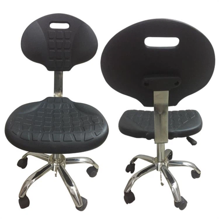 esd pu leather chair